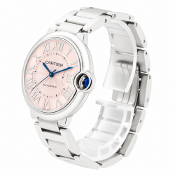 Cartier Ballon Bleu De 36MM W6920033 Pink Dial Watch